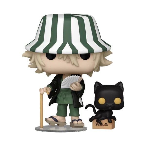 Bleach POP! Animation Vinyl Figure Kisuke Urahara and Yoruichi 9 cm
