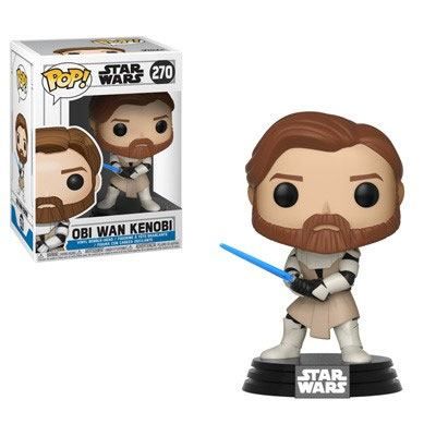 The Clone Wars POP! Star Wars Vinyl Figure Obi Wan Kenobi 9 cm