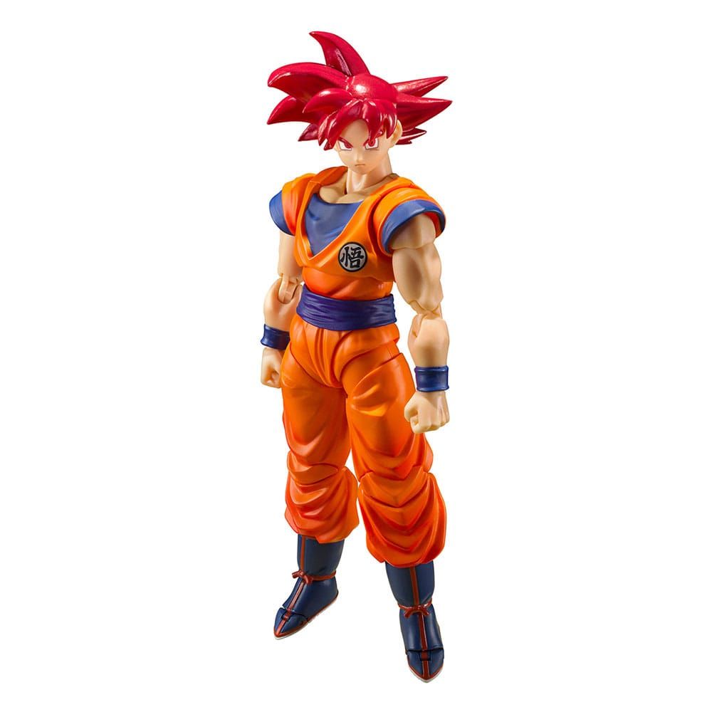 Dragon Ball GT S.H. Figuarts Action Figure Super Saiyan God Son Goku: Saiyan God Instilled with the Light of Righteous Hearts 15 cm