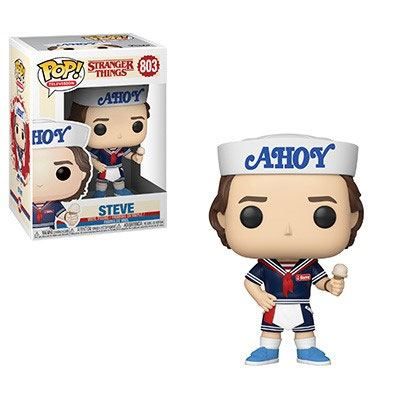 Stranger Things POP! Television Vinyl Figure Steve with Hat and Ice Cream 9 cm