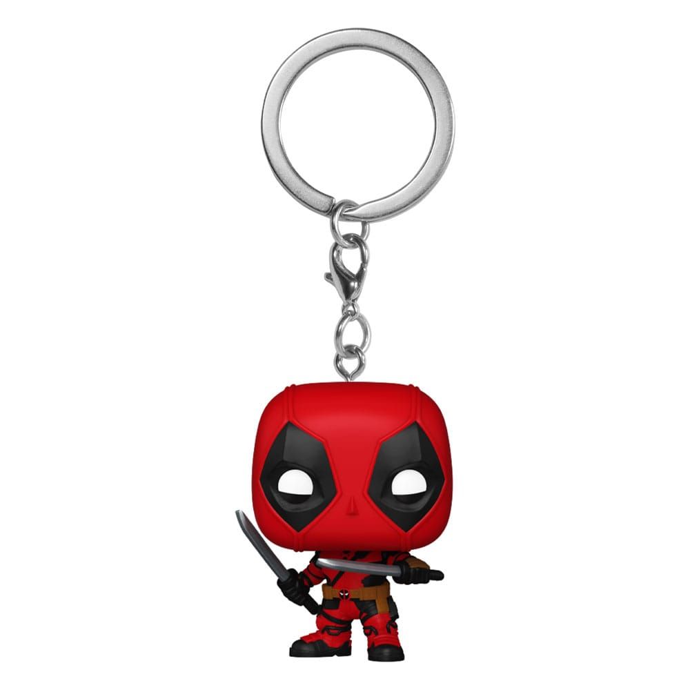 Deadpool and Wolverine Pocket POP! Vinyl Figure Keychain Deadpool 4 cm