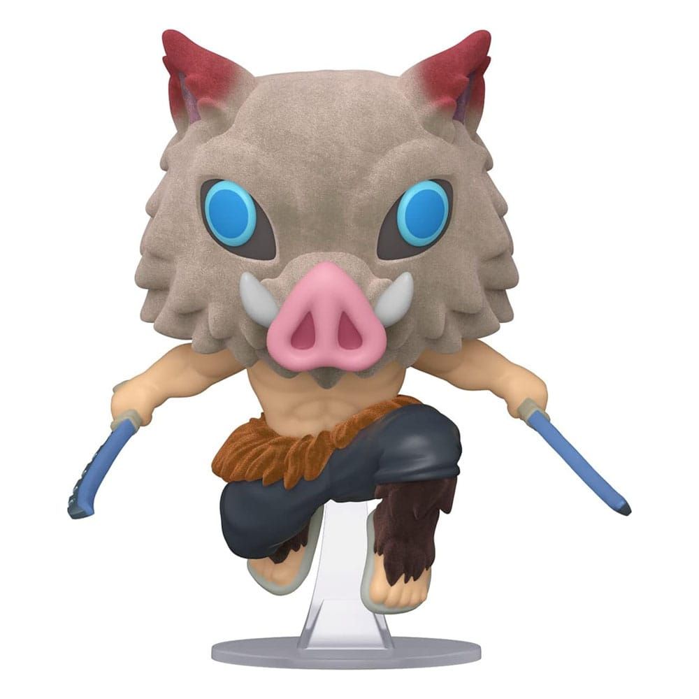 Demon Slayer POP! Animation Vinyl Figure Inosuke Hashibira (Flocked) 9 cm
