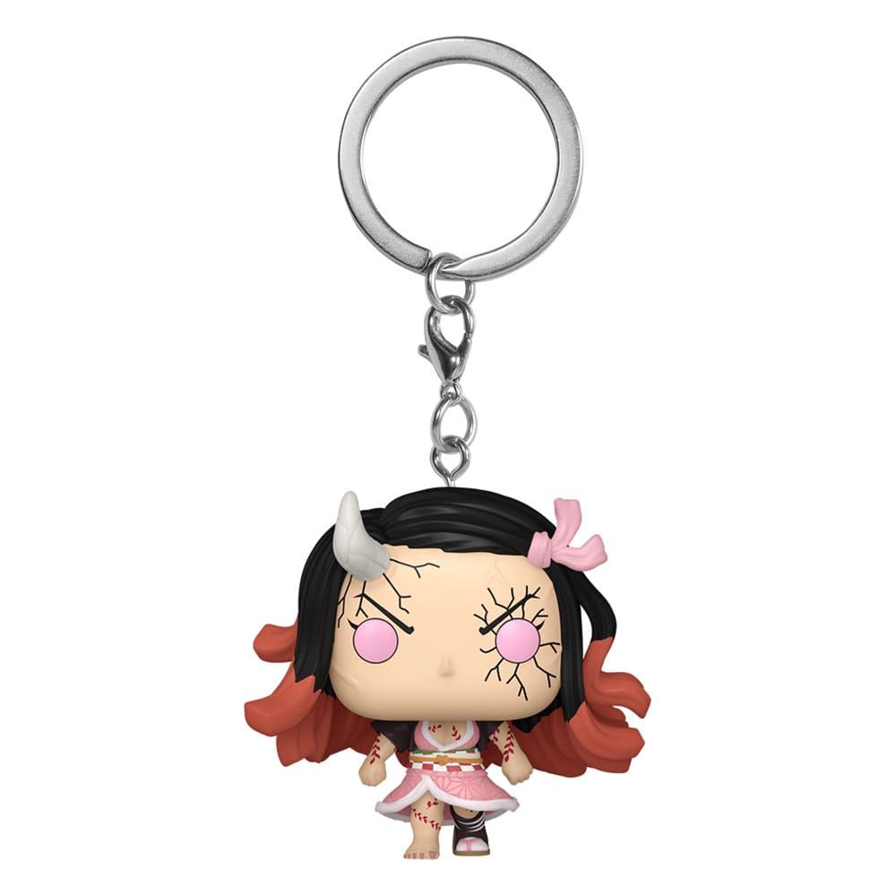 Demon Slayer Pocket POP! Vinyl Figure Keychain Nezuko Kamado (Demon Form) 4 cm